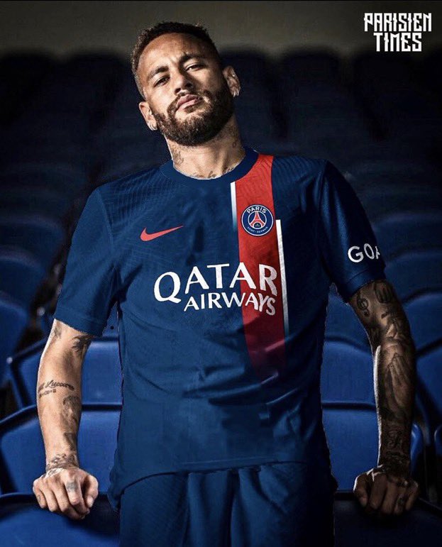 Le Meilleur du PSG on X: Neymar et le futur maillot domicile du