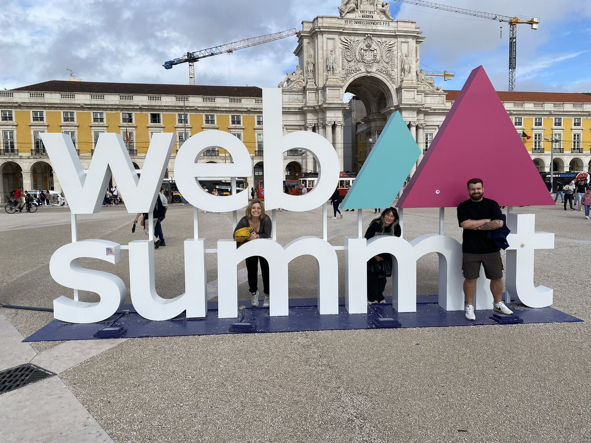 Farewill on tour📍Lisbon, Portugal #WebSummit
