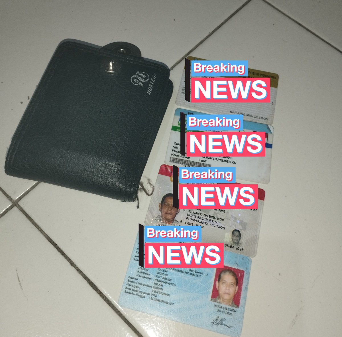 #InfoPenemuan RT @Soengkawa tetangga menemukan dompet beridentitas lengkap a.n H. BAMBANG PAMUDJI, KTP CILEGON. Ditemukan sekitaran stopan Istana Plaza. mangga bilih ada kenal silakan dikabarin &amp; boleh DM. Dompet msh utuh. Haturnuhun