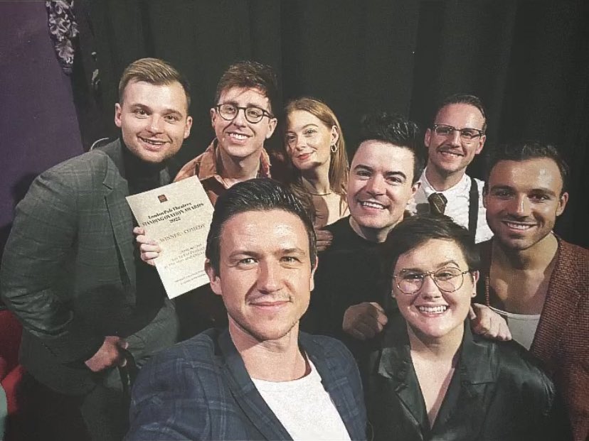 Game Night (@gamenightuk) on Twitter photo STANDING OVATION AWARDS WINNER / Comedy / <a href="/eartoearprod/">Ear to Ear Productions</a> / <a href="/TheHenChickens/">The Hen and Chickens Theatre</a> ⭐️⭐️⭐️⭐️⭐️
Thank you <a href="/pubtheatres1/">LondonPubTheatres</a> for this wonderful award. The acknowledgement of the hard work and time spent grafting means so much! STANDING OVATION AWARDS WINNER / Comedy / <a href="/eartoearprod/">Ear to Ear Productions</a> / <a href="/TheHenChickens/">The Hen and Chickens Theatre</a> ⭐️⭐️⭐️⭐️⭐️
Thank you <a href="/pubtheatres1/">LondonPubTheatres</a> for this wonderful award. The acknowledgement of the hard work and time spent grafting means so much!