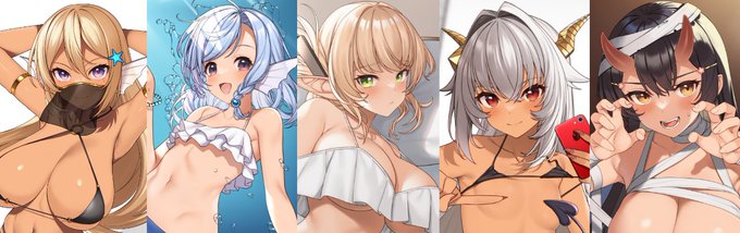 今月描いたイラストの高解像度版と未結合データをファンティア、fanboxに投稿しました!「イラストまとめ 2022/10月号」 
https://t.co/YsufN2TM2U
https://t.co/zYRK96KmXQ 