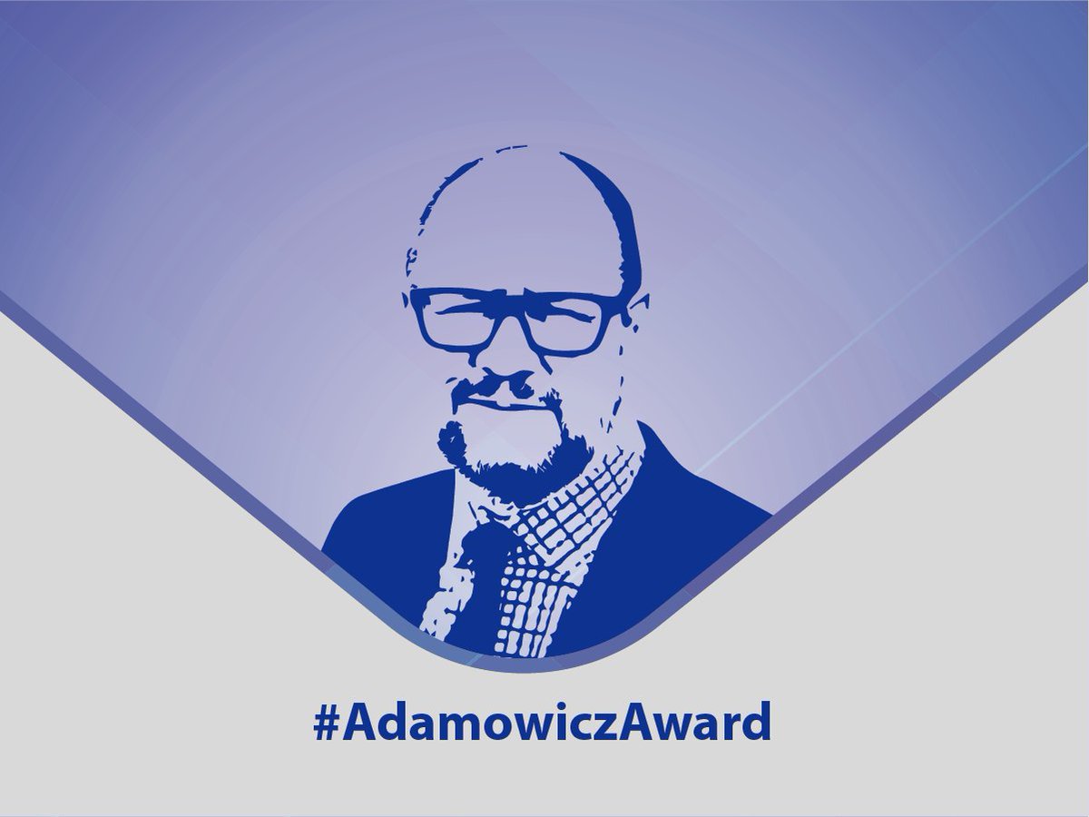 🇵🇱'While working for and representing democracy at a local level, he engaged with those who too often go unheard, offered solidarity to those in need, and advocated for the diversity' @EU_CoR 🕊 Join and apply the #AdamowiczAward @gdansk ➡️ ow.ly/7O5U50LlkrW