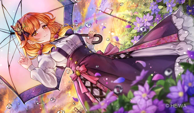 霧島ハルさん「アンブレラ」MVイラスト描かせていただきましたーーーとっても素敵な歌声で、最後までしっとりとした魅力に溢れておりますので是非聴いてみてください  