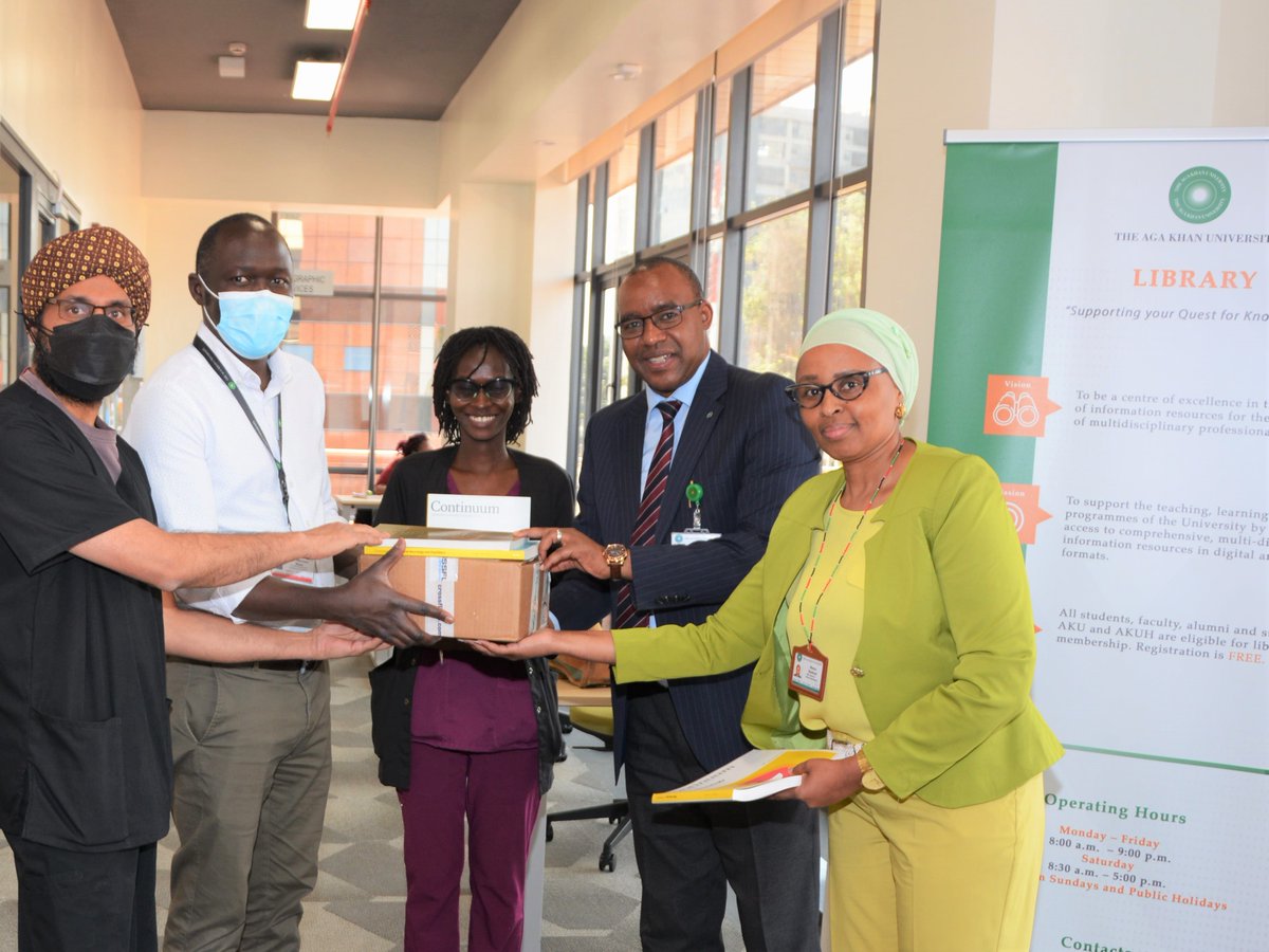 Vital additions to the <a href="/AKUGlobal/">Aga Khan University</a> University Centre Library in Nairobi of the <a href="/ContinuumAAN/">Continuum: Lifelong Learning in Neurology</a> journal (2017 to date). Thank you <a href="/wfneurology/">World Federation of Neurology (WFN)</a> and <a href="/AANmember/">American Academy of Neurology</a> for this educational initiative, which continues to help our residents &amp; fellows in enhancing their neurology education.