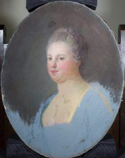 #preemption du portrait de l’orléanaise Mme Miron de Portieux de #Perronneau, exposé au Salon de 1765. Il rejoint son étude préparatoire (la seule connue) et devient le 20e portrait de l’artiste conservé à Orléans