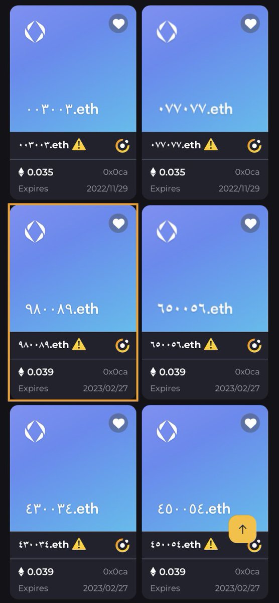 1231Eth's tweet photo. #Domains for sale 🔥🔥 #Arabic #domain #domainsforsale #ENS #ensdomains #domainforsale #10kclub @negative99arab @999ENSArabic @9999Arabic @Negative999arab @ensvision  https://t.co/iL6wuJUyrF https://t.co/vn3tqnaa6I