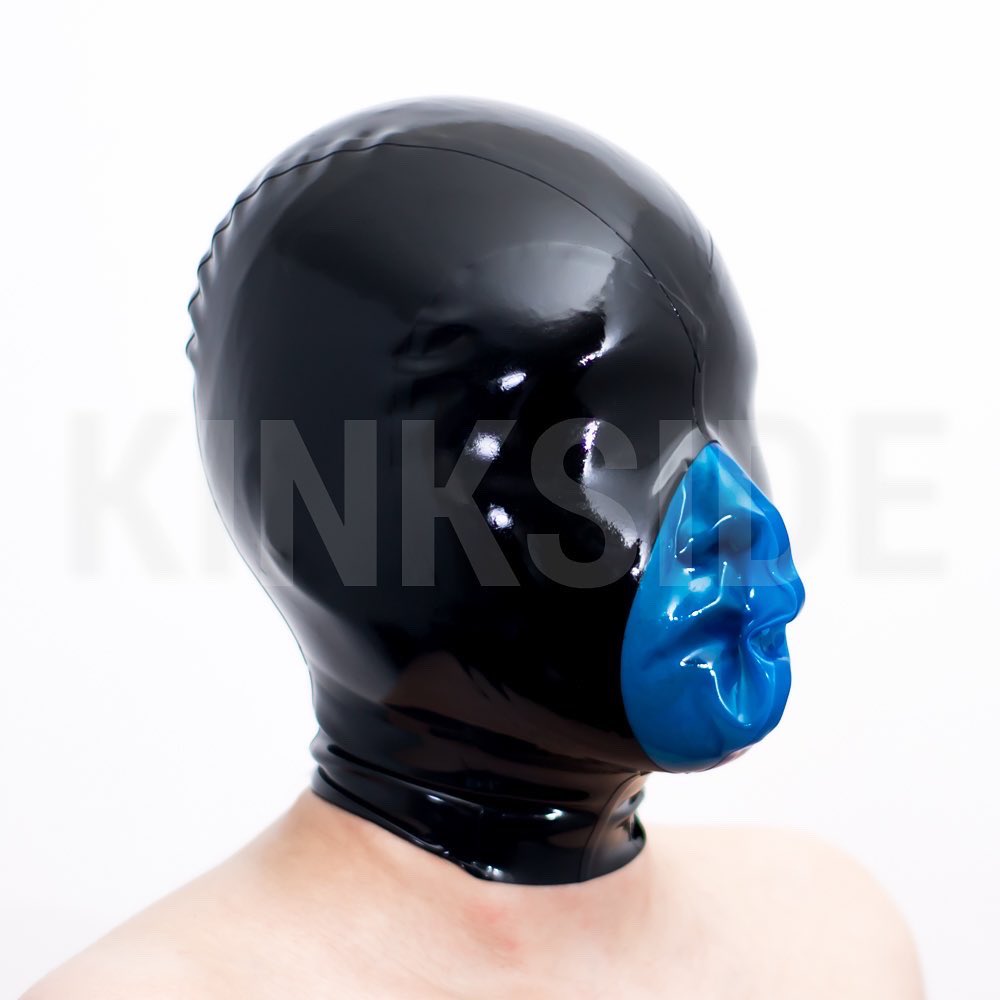 KinksideLatex's tweet photo. New: Mini airbag breathplay hood by @KinksideLatex 

https://t.co/Yb4pRw580P

Photo @rtcuffs 

#latex #breathplay #latexhood #fetish #kink #bdsm https://t.co/grC154bGeT