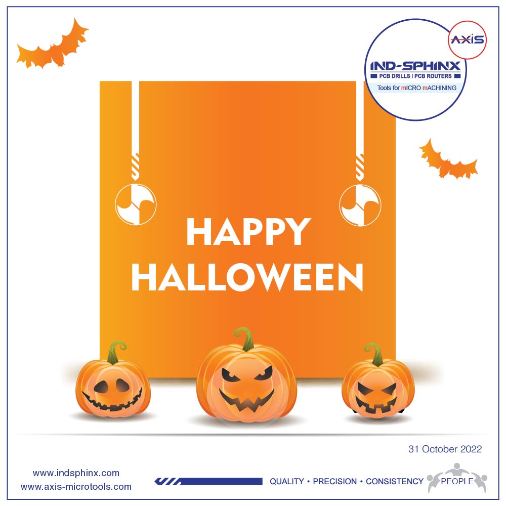 Happy Halloween

#halloween #axis #microdrill #axistools #micromachining #microendmills #cncmanufacturing #cncmachining #precisionmanufacturing #madeinindia #indian #himachalpradesh #micro