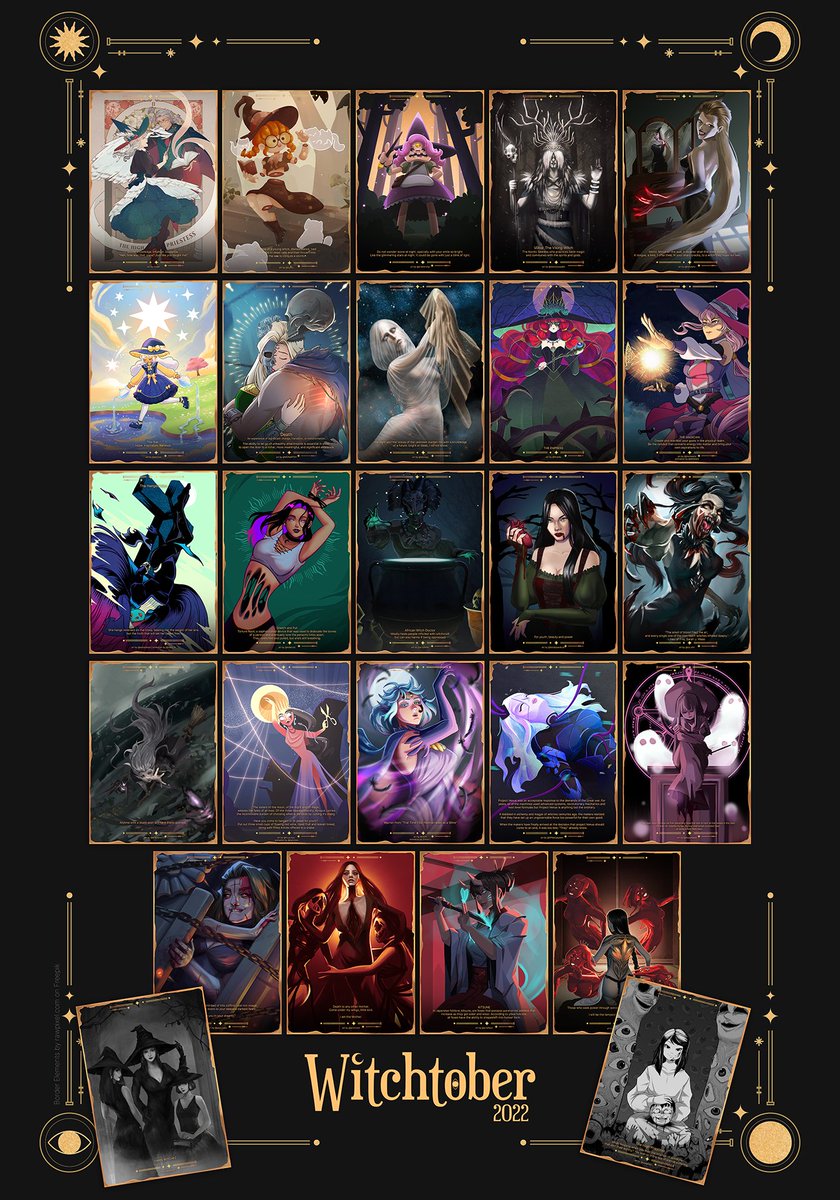 raiiishh's tweet photo. HAPPY HALLOWEEN!

I joined Witchtober with these lovely artist/animator folks in S6! Take a look at our other cards!  https://t.co/jQx7bbj2zU
And see the full post on my insta! 
https://t.co/wTeLHbSCcy 
#witchtober  #s6witchtober #throneofglass #reignoffire #throneofglassfandom https://t.co/t8cxojImrr