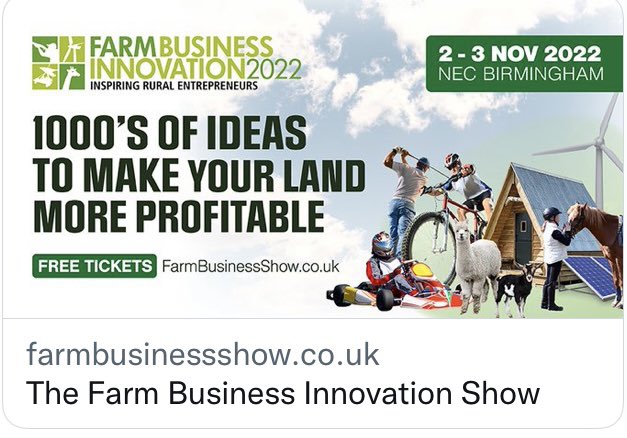 Looking forward to being at @Farm_Innovation and to seeing lots of you there! @SafetyRev @MeritAgCheck