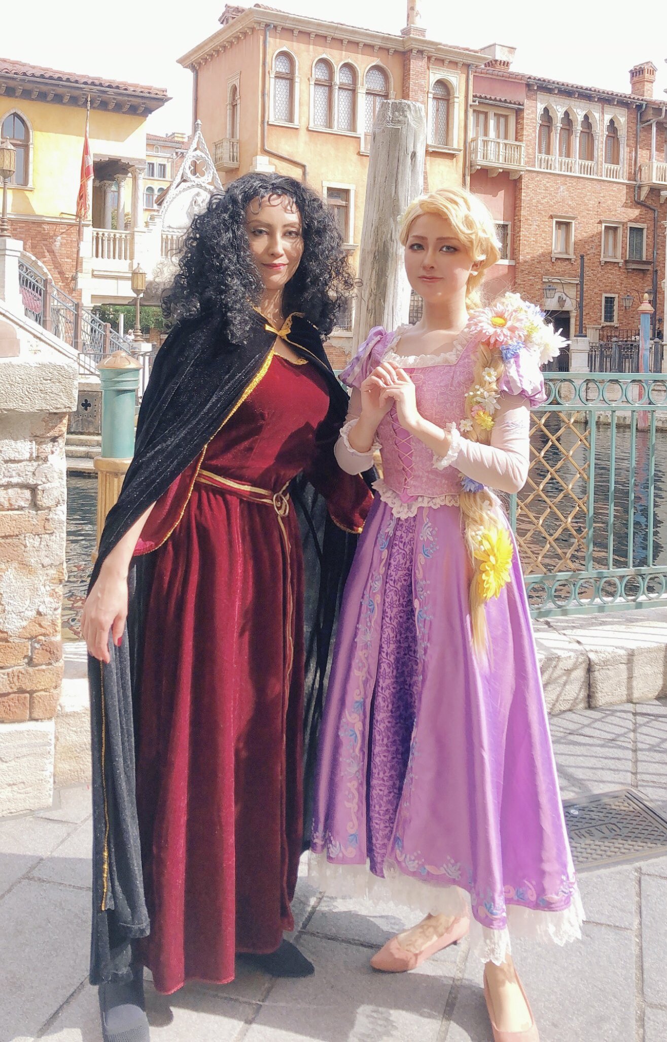 ゴーテル　コスプレ　衣装　Dハロ　ラプンツェル ディズニー 塔の上のラプンツェル ゴーテル コスプレ Dハロ 衣装