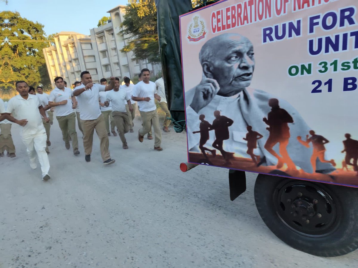 BSFNBFTR's tweet image. 31st Oct&apos;22
Glimpses of #NationalUnityDay2022 organized by 21 Bn BSF at Baikunthpur.
#FirstLineofDefence
#FitIndiaFreedomRun