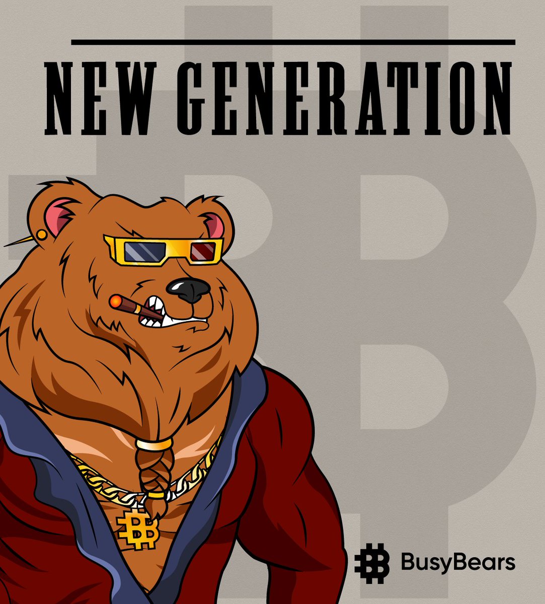 🐻 NEW GENERATION 🐻

New #BBs generation and benefits for our existing investors 🙌

Swap your old Busy Bears and Treasury Coins for the new Busy Bears 😎

1⃣ old BB = 1⃣ new BB
1⃣ TC = 1⃣ new BB

Twice as many Busy Bears for our hodlers! 💪

Do you need help? Visit our Discord