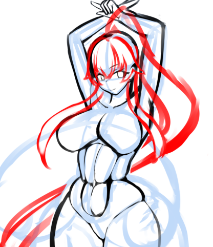 うっすらと何か見えますねぇ…(進捗) 