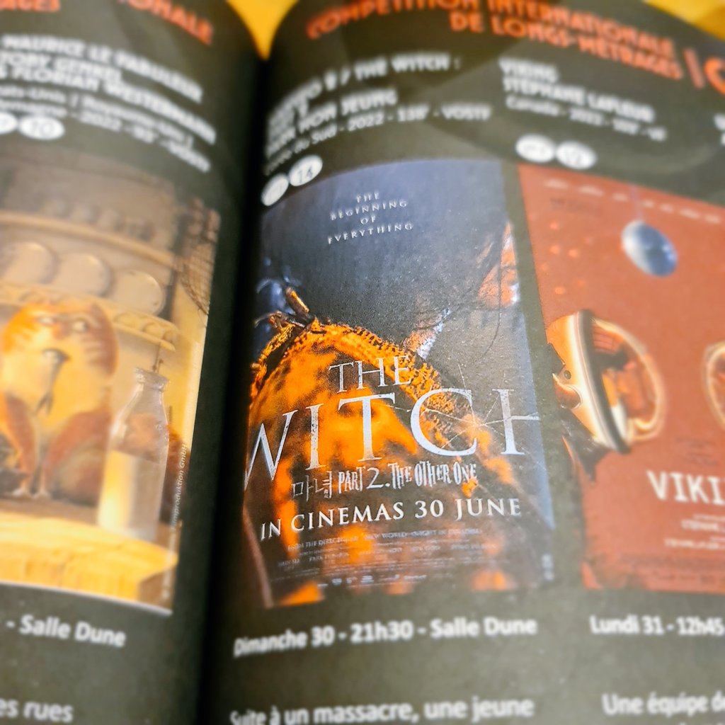 Epixod_Le_Blog's tweet photo. #Manyeo2 / #TheWitchPart2, un film coréen de #ParkHonJeung, la suite tant attendue de #Manyeo / #TheWitch (2018), - spectaculaire et + brouillon que son aîné, il propose tout de même de bons moments.
@LesUtopiales #Utopiales2022 #CompetitionInternationale #PremièreFrançaise https://t.co/gCy805D87v