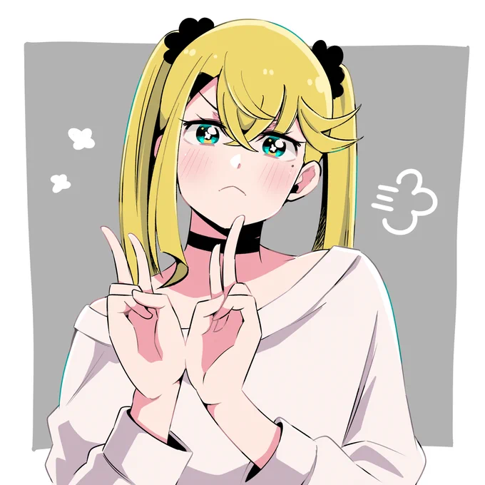 #絵描きさんがイチオシの創作っ子を貼ってくれる 今はやっぱり麻妃(アサヒ)ちゃん!!#ヒルコトヒスイ 