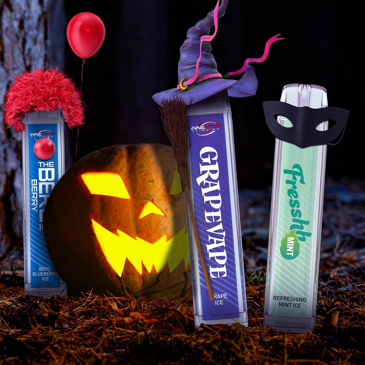 Witch-ing you a very happy Halloween 🎃

innevape.co.uk 
-
#innevape #nicsalt #vape #vaping #eliquid
