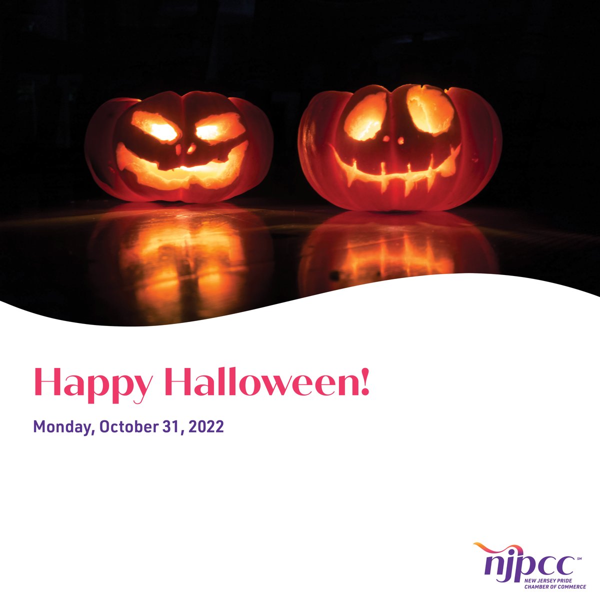 NJPrideChamber's tweet photo. #NJPCC wishes all a happy and safe Halloween! 🍬🎃
.
.
#Halloween #LGBTQIA #NJLGBT #NJPrideChamberofCommerce #NJPCC #NJPrideChamber #LGBTNewJersey #LGBTBusiness #lgbtnetworking #njnetworking #gaynj #LGBTMixer https://t.co/LyvjMsd3P6