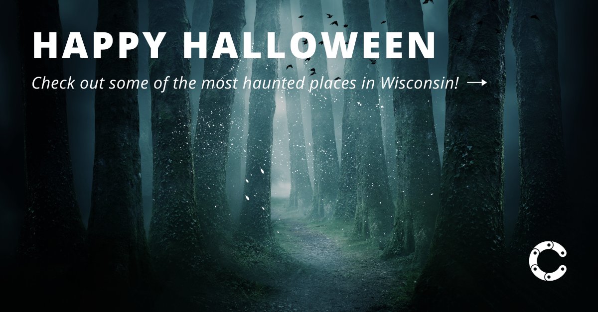 continuus_tech's tweet photo. 'Tis the season to get spooked! Check out some haunted places in Wisconsin, we bet there is one close to your house! 

https://t.co/QmiOuHvo36 https://t.co/hAX3LS3MNq