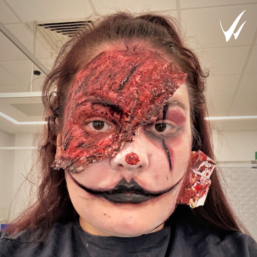 WiltsColl's tweet photo. How are you celebrating Halloween?

Our Media Make-Up students have created some amazing spooky designs to mark the day!

Have you got the creative flair and inspiration to become a stylist?

Find out more about our Hair &amp; Beauty courses: https://t.co/yAV3GjeapS

#WeAreStylists https://t.co/10lgxZjtuq