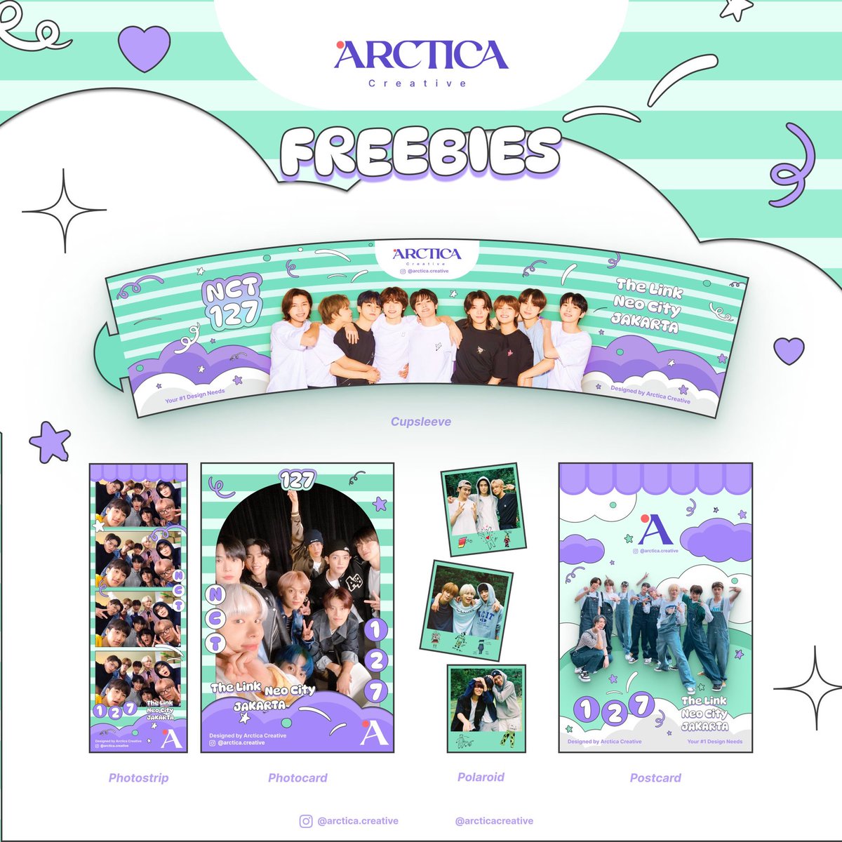 NEO CITY : THE LINK in Jakarta FREEBIES 
Super LIMITED 
by <a href="/ArcticaCreative/">Jasa Desain | Design Arctica Creative</a>

📍 ICE BSD, ID 5 Nov 2022

RT &amp; LIKE
Follow (IG &amp; twitter)

Find <a href="/renprintemps/">ai</a> or <a href="/jhcn08/">dilla</a> at the venue! More info will be announced on the day
#TheLinkinJKT #NEOCITY_THE_LINK_JKT #THELINKTourJakarta