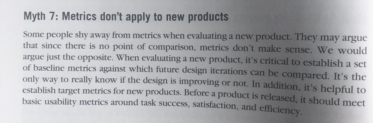 jose_mbarros's tweet image. Myth 7: Metrics don’t apply to new products #ux #uxmetrics