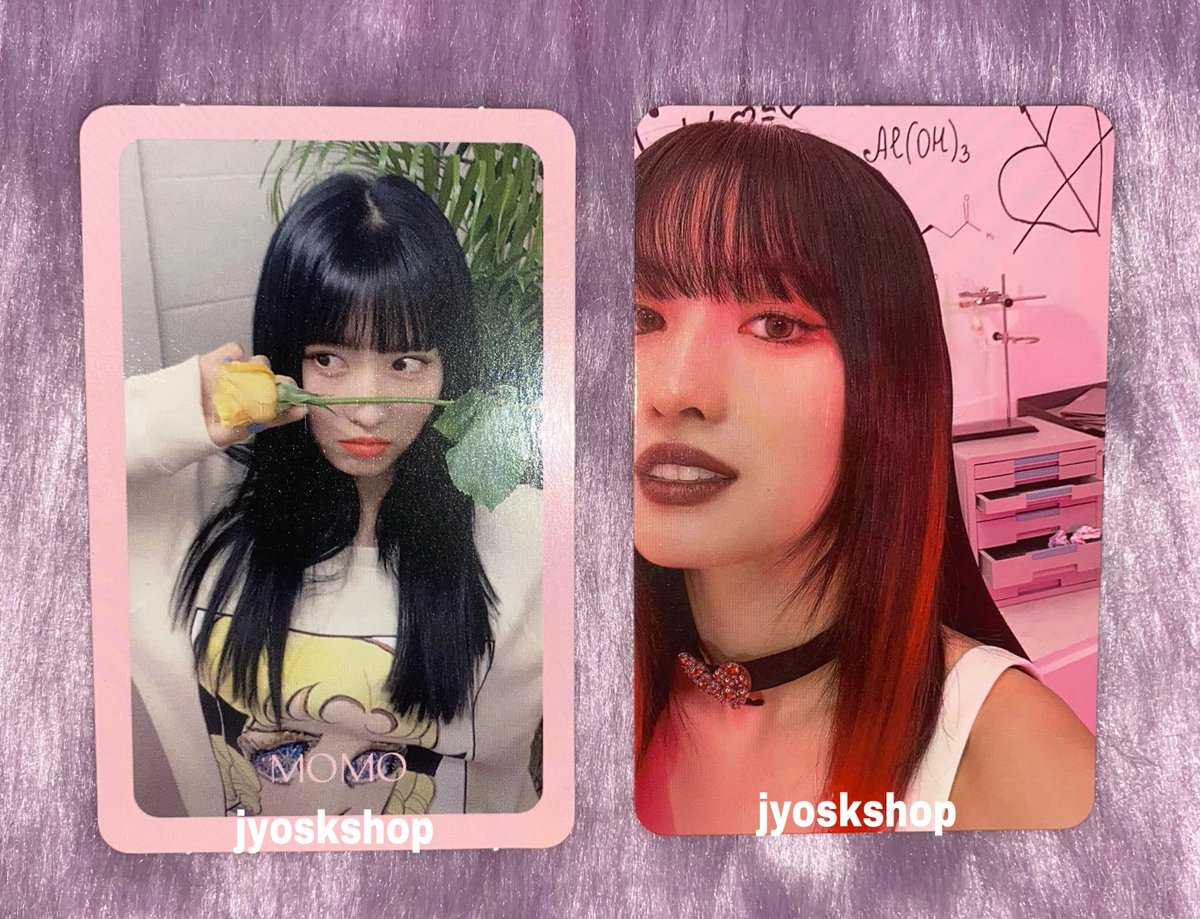 wts lfb twice ph

MOMO PC SET - 200

- sold as set only
- mop: gcash
- mod: sco / ggx direct
- dop: payo / 2 days reserve with dp

# hirai momo fol fancy photocard