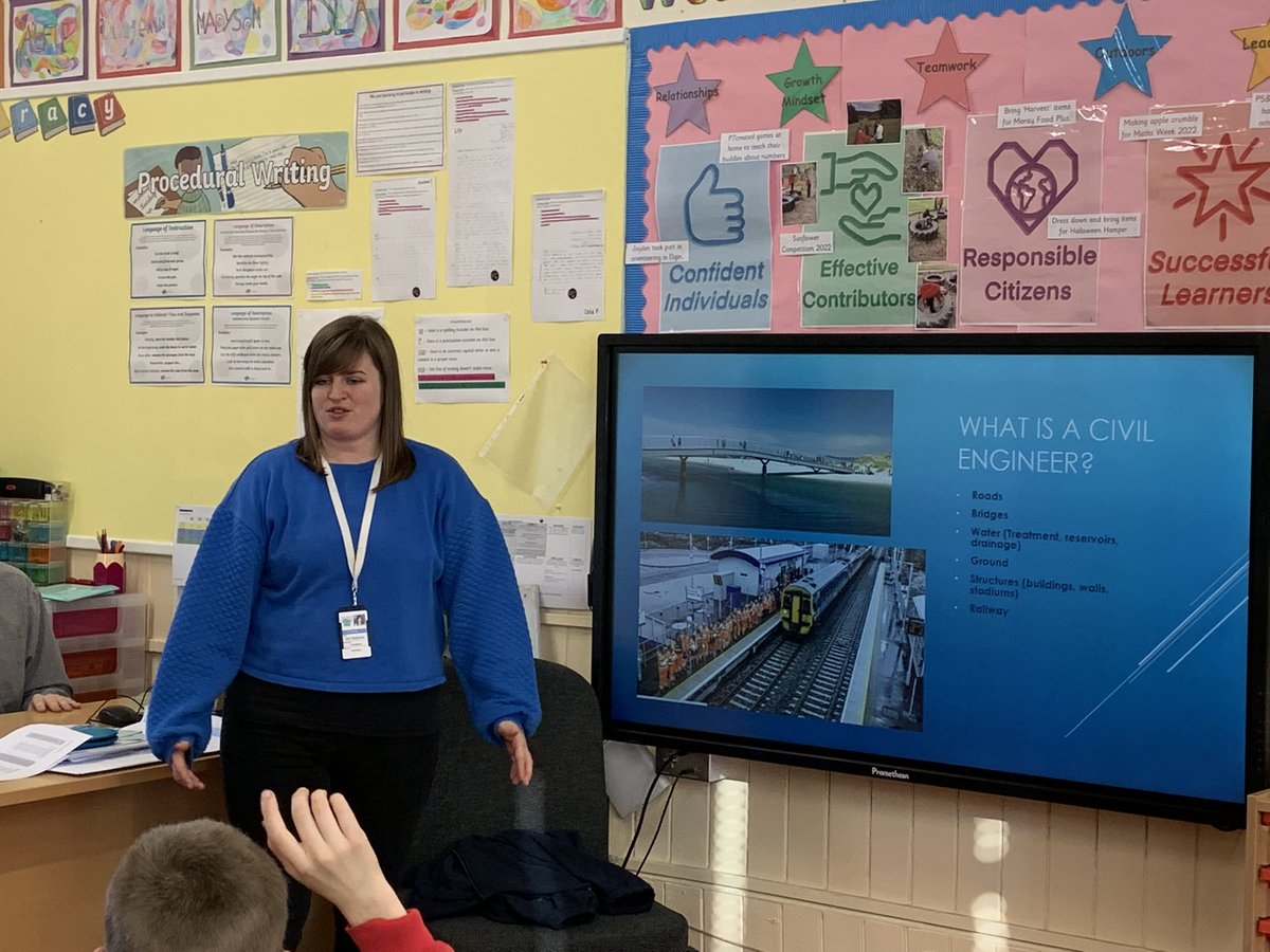 craigellachiep's tweet photo. Thank you to Kim McGowan and Jamie Akass who visited us last week. P5/6/7 enjoyed learning about civil engineering and taking part in a STEM bridge building challenge 👷‍♀️👷 @MorayCouncil https://t.co/oFjh5BVcFV