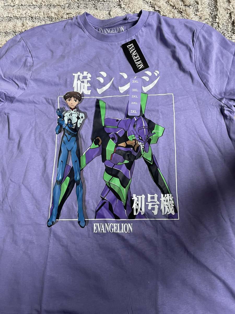 Just picked up this #neonevangelion tee! #anime #WakandaForever