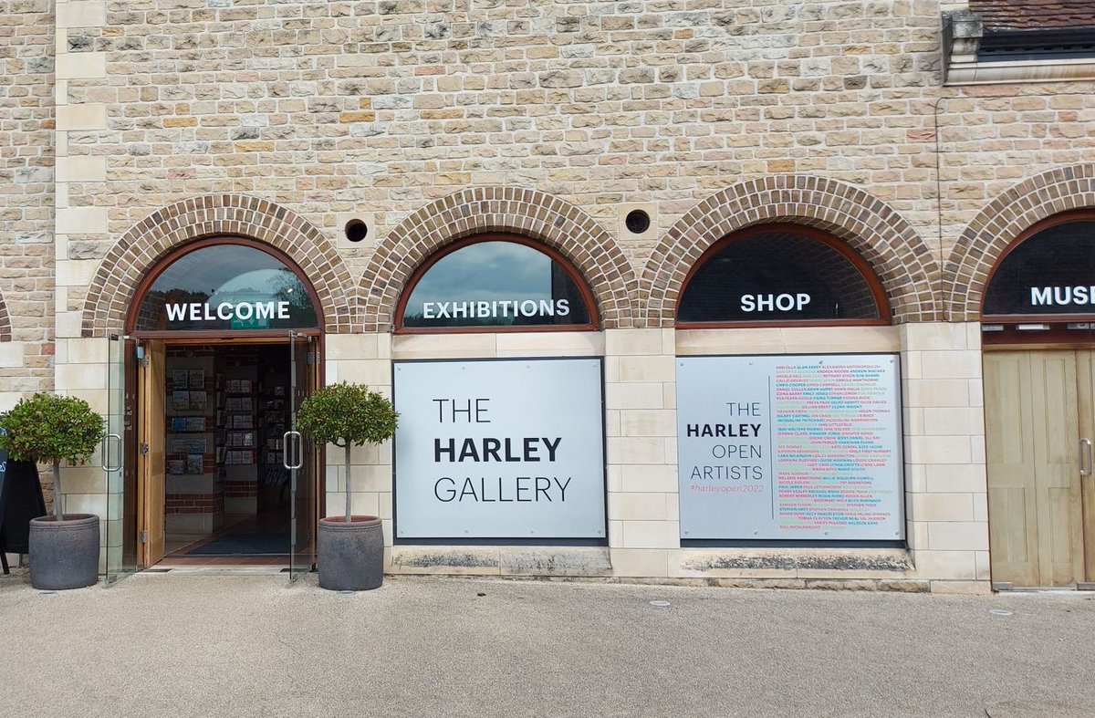 Just down the road from  us the wonderful #HarleyGallery - and its a great place for finding some interesting presents too.