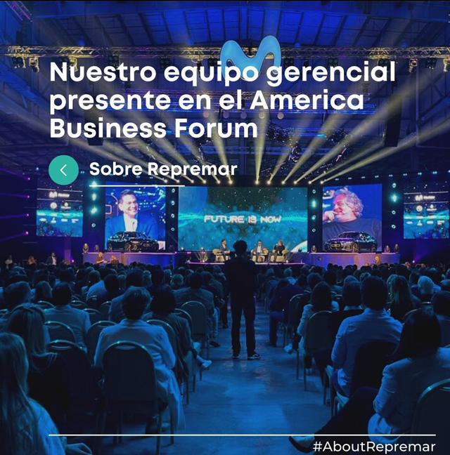 #GrupoRepremar presente en una edición increíble del #AmericaBusinessForum 👏🏼

Hace algunos días, siete directivos del Grupo Repremar participaron del America Business Forum en el Convention &amp; Exhibition Center en #Maldonado

instagram.com/p/Cj1idvwIsIE/