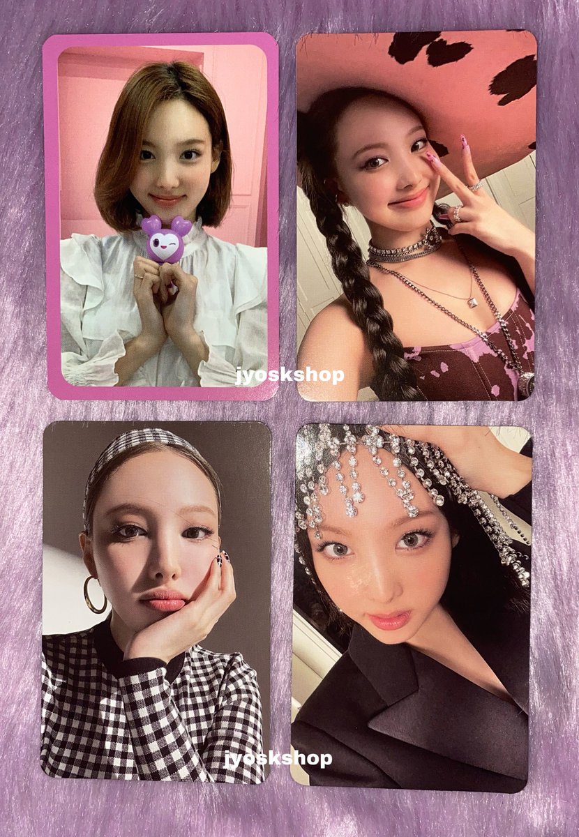 wts lfb twice ph

NAYEON PC SET - 1000

- onhand, x sensitive buyers
- sold as set only
- mop: gcash
- mod: sco / ggx direct
- dop: payo / 2 days reserve with 200 dp

# im nayeon laburi cowgirl cleoptra checkered