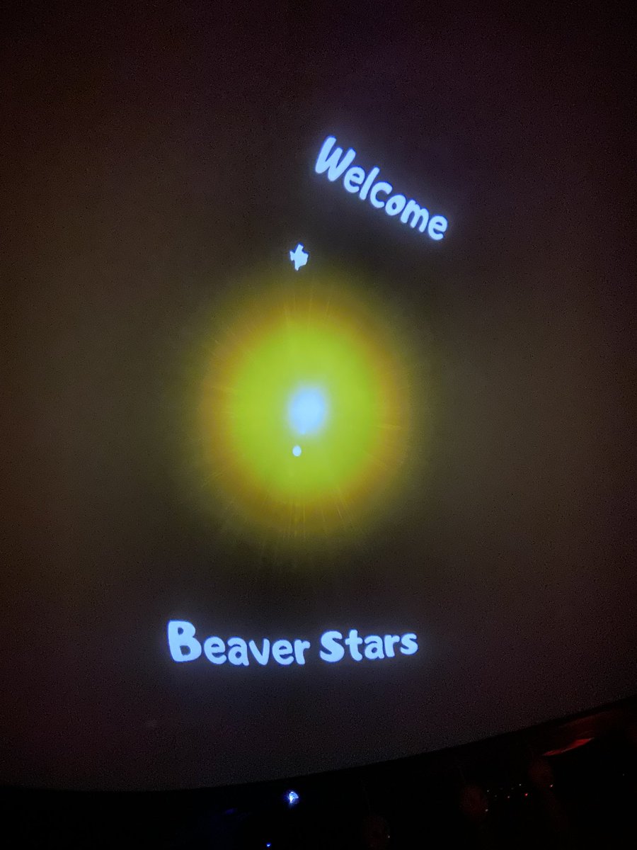 mortonmath7's tweet photo. @BeaverMST_Stars are having a blast at the planetarium! @LCHS_Patriots https://t.co/7Q1hqHX6hB