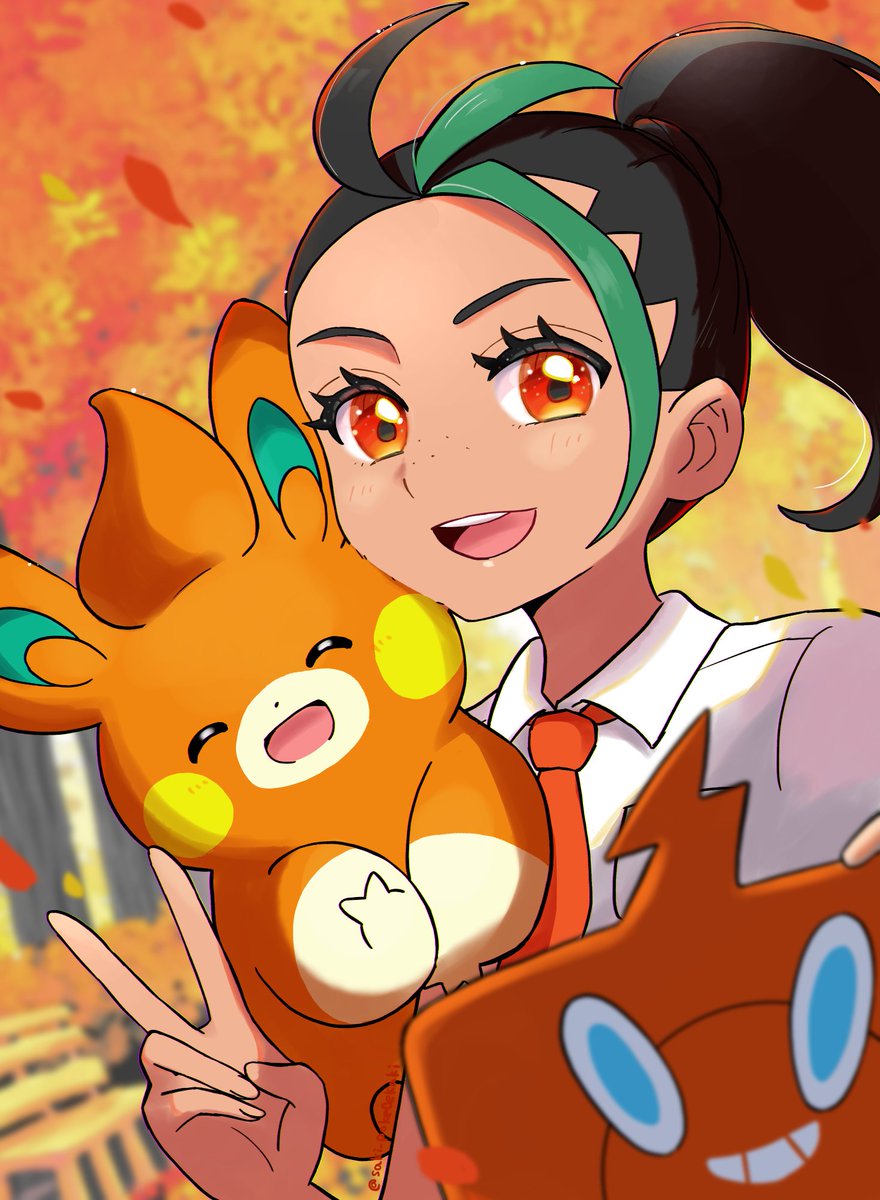 ナンジャモ(ポケモントレーナー) 「#今月描いた絵を晒そう15枚描いて