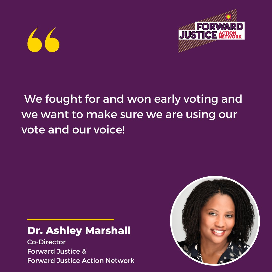_FJAN_'s tweet photo. Did you know that early voting for the 2022 general election in North Carolina started Thursday, October 20, 2022, and ends at 3 p.m. on Saturday, November 5, 2022? Get out and VOTE!
#earlyvoting #FJAN #ForwardJustice #ForwardTogether https://t.co/5ZQxGSGpgq