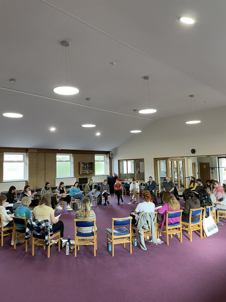 AUBactors's tweet photo. The circle is looking big for the first read through, but our excitement is bigger.
Something tells me a lot is about to change, maybe even everything🤔🤷♀️
@inspiredAUB #aubproductions #inspiredaub #aubmakers #AUBthischangeseverything @costumeaub @makeupaub @performancedesignaub https://t.co/FizDFYafLO