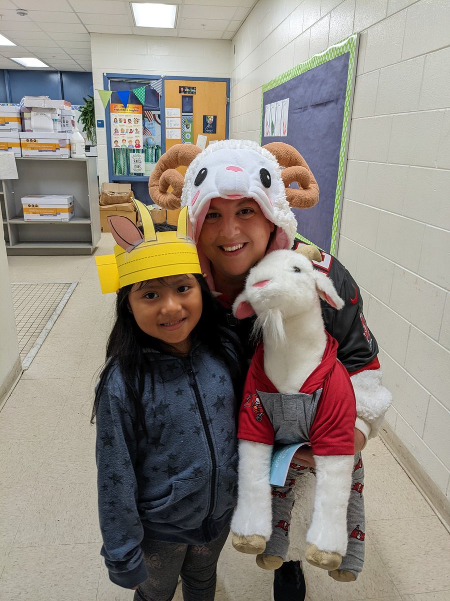 Thanks for recommending this book <a href="/psprincess18/">Jennifer Chamoun</a> we got to stay cozy for our pep rally.❤️🐐🐐🐐