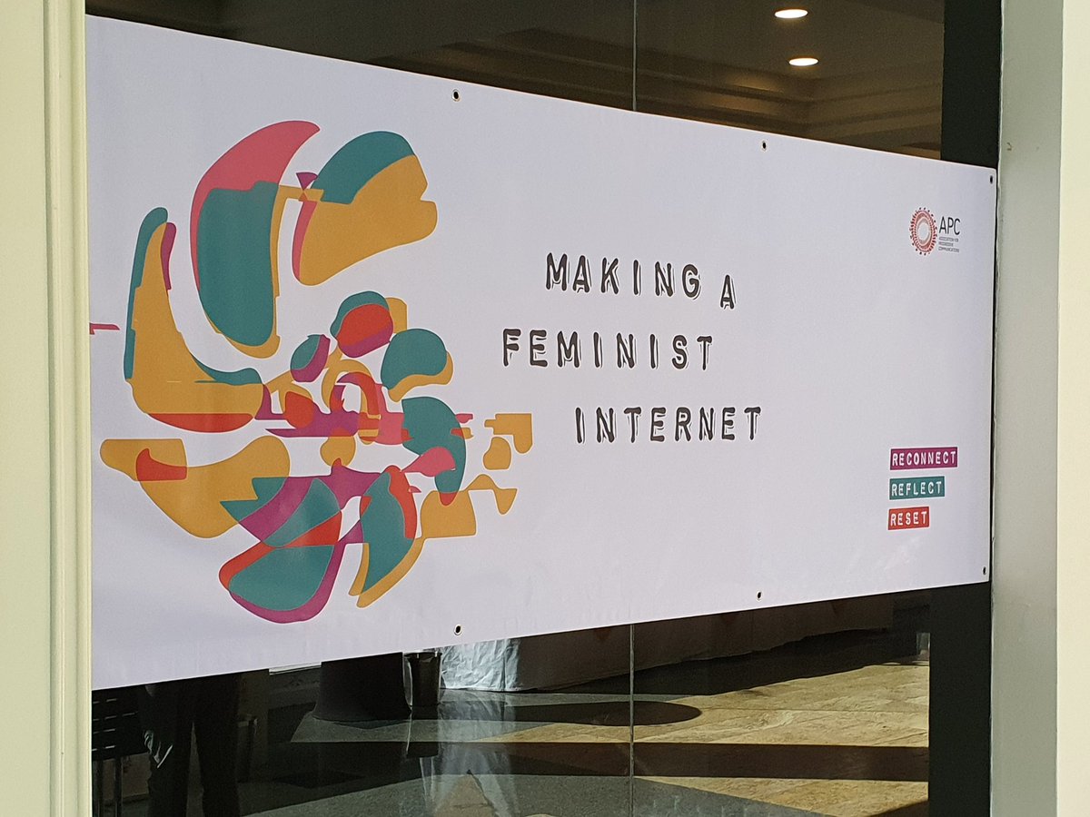 Grateful to be part of the #MakingAFeministInternet convening by @APC_News. I've already met so many fantastic activists (incl researchers, journalists, artists, tech) & learned more about the feminist principles of the internet (#FPI). Useful prep for the #CSW67! #OVOF #MFI