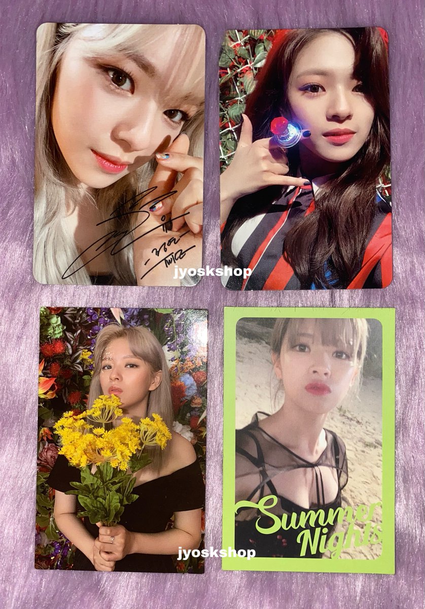 wts lfb twice ph

JEONGYEON PC SET - 700

- onhand, x sensitive buyers
- sold as set only
- mop: gcash
- mod: sco / ggx direct
- dop: payo / 2 days reserve with 200 dp

# yoo jeongyeon m&amp;m signed fancy rp ringpop ewo flower summernights sn noot noot