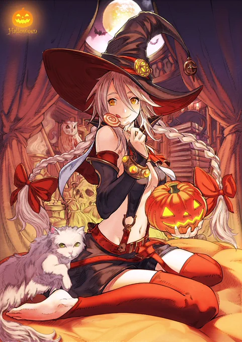  Happy Halloween Past Original Illustrations 