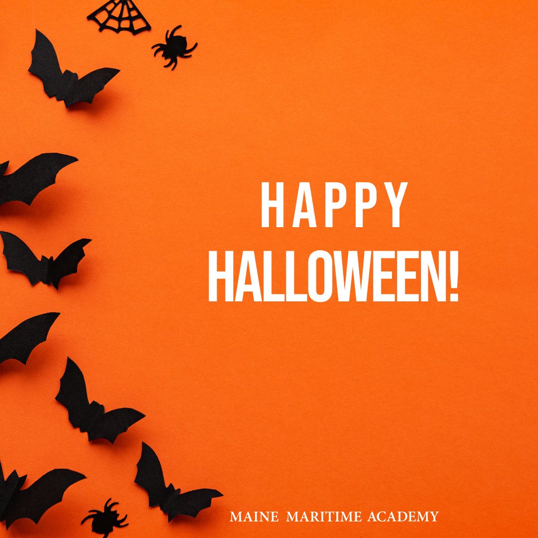 Happy Halloween from Maine Maritime Academy!