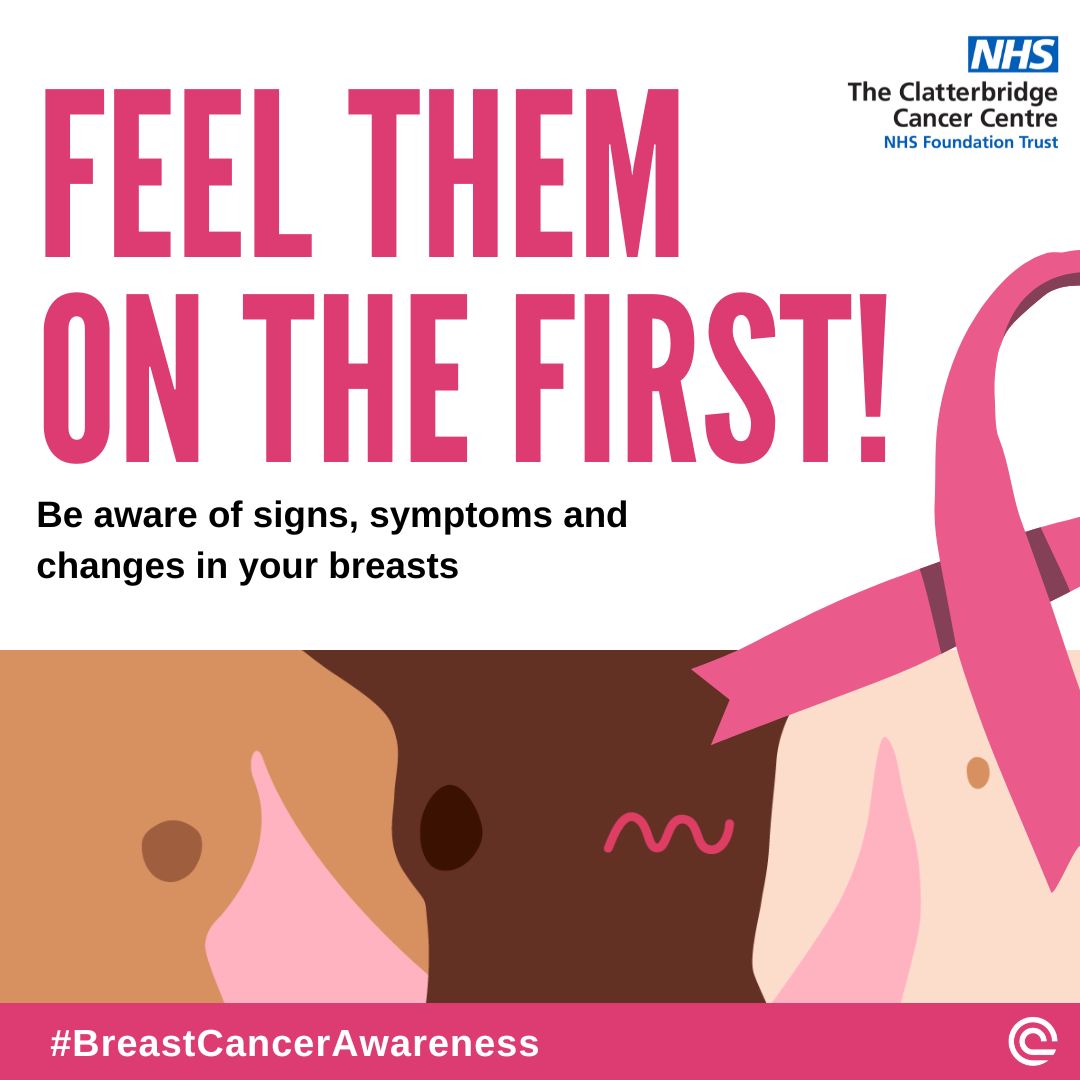 It's the start of a new month and what better timing to check your breasts for lumps, bumps &amp; any other abnormal changes. The more often you get to know your breasts, the easier it will be to spot signs and symptoms of breast cancer.

For more info visit: macmillan.org.uk/cancer-informa…