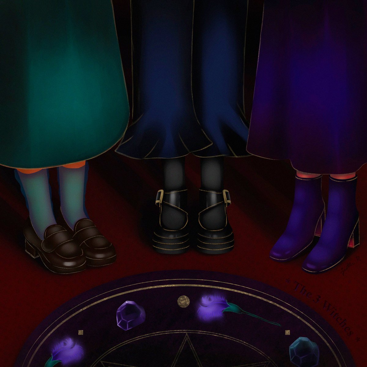 Juth_P's tweet photo. *The 3 Witches*

#the3witches_juthP

😈😈😈😈😈
Happy halloween day

#halloween #happyhalloween 
#halloweenday #witch #3witches
#witches #witchesofinstagram 
#illustrations #illustragram 
#illust #paint #digitalpainting https://t.co/I79ZR2ouDz