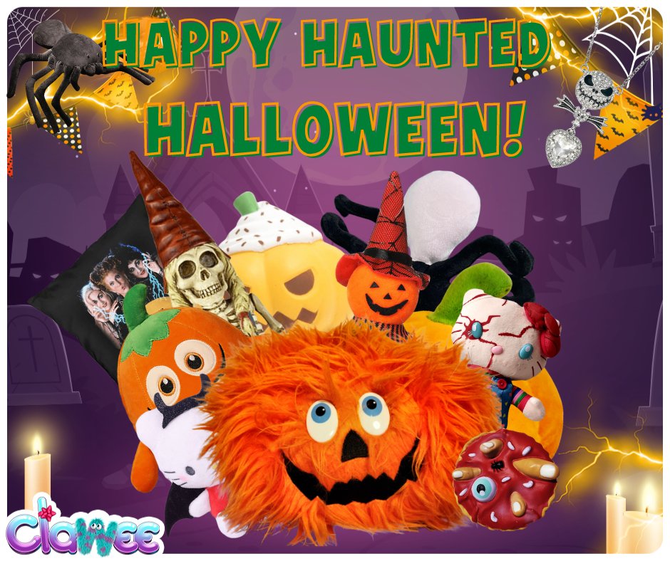 🍬🎃 𝗛𝗔𝗣𝗣𝗬 𝗛𝗔𝗨𝗡𝗧𝗘𝗗 𝗛𝗔𝗟𝗟𝗢𝗪𝗘𝗘𝗡! 🎃🦇

From everyone at Clawee, we want to wish everyone a spooky and CLAWtastic Halloween! 🎃

Scare up even more holiday fun with ✨𝗡𝗘𝗪✨ spooktastic prizes, deals, and treats today! 🍫

#Halloween #Spooktober #keys #Clawee