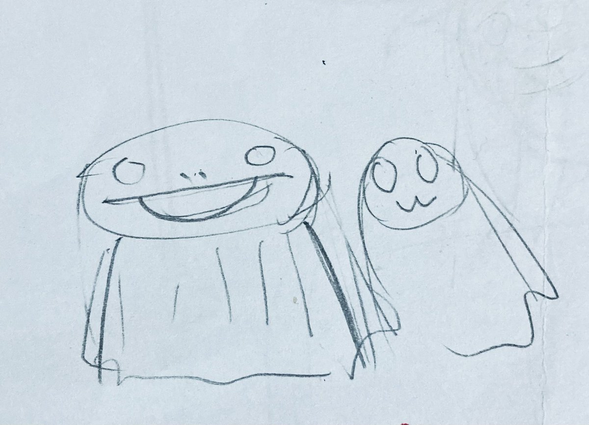 🎃ハロウィン絵を描こうとして途中で力尽きた… 