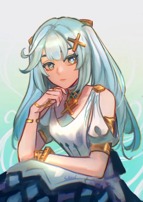 Faruzan looks like Miku and i'm here for it #Genshinlmpact #原神 