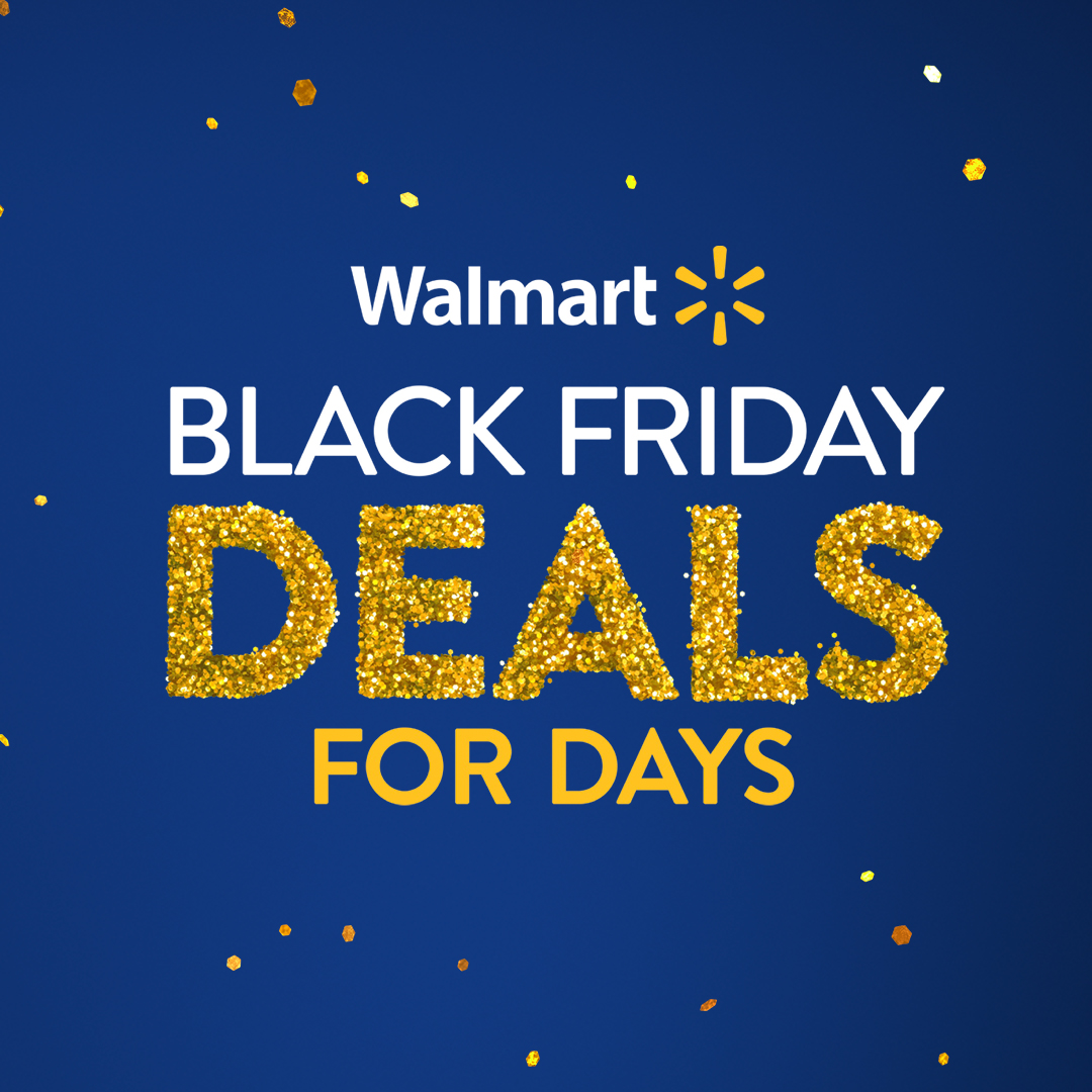 Walmart on X: Big Black Friday deals! 🎉 Score jaw-dropping savings on hot  gifts landing every Monday online. Shop the deals online 7 hours early with  Walmart+. Paid members only. While supplies