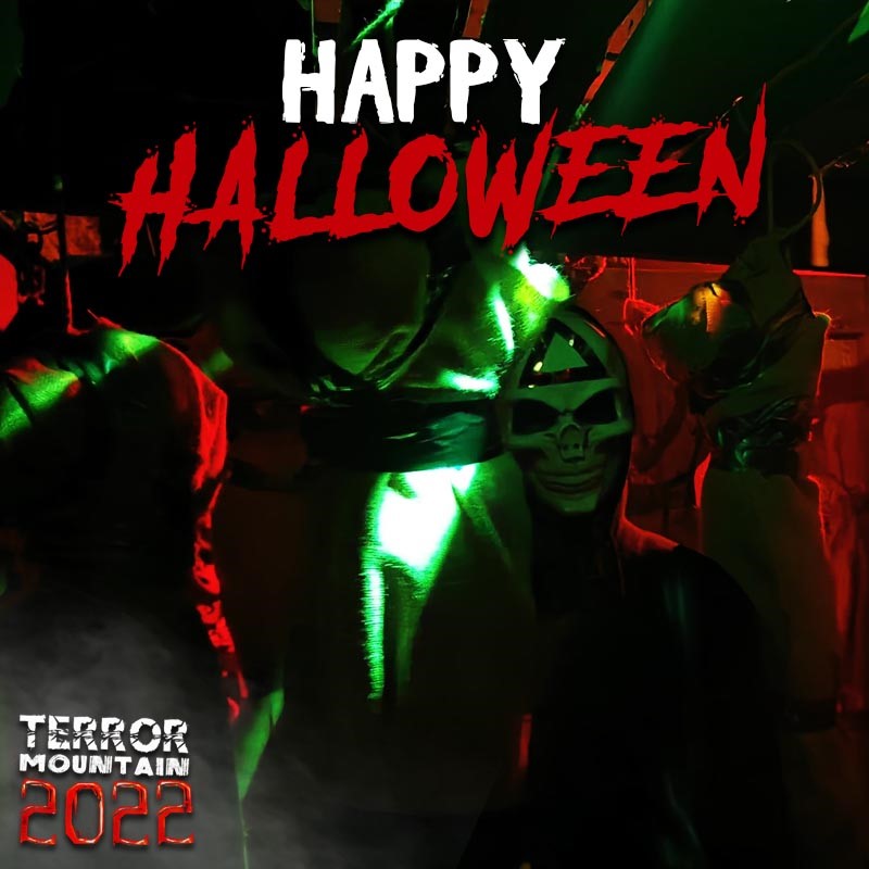We would like to wish all of our visitors and followers a bloody great Halloween ❤️

Looking for some screams this Halloween? We've still got a few tickets left, so pre-book them at terrormountain.co.uk before they sell out!