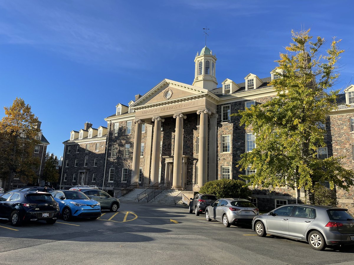 First day of school!

Taking some time away from <a href="/CBCNews/">CBC News</a> to do other projects. 

First up: Thrilled to be joining the teaching team <a href="/kingsjournalism/">King's Journalism</a>. 

Deeply grateful to the CBC for seeing the value in journalists doing other, invigorating work. Back on the air in a few months!