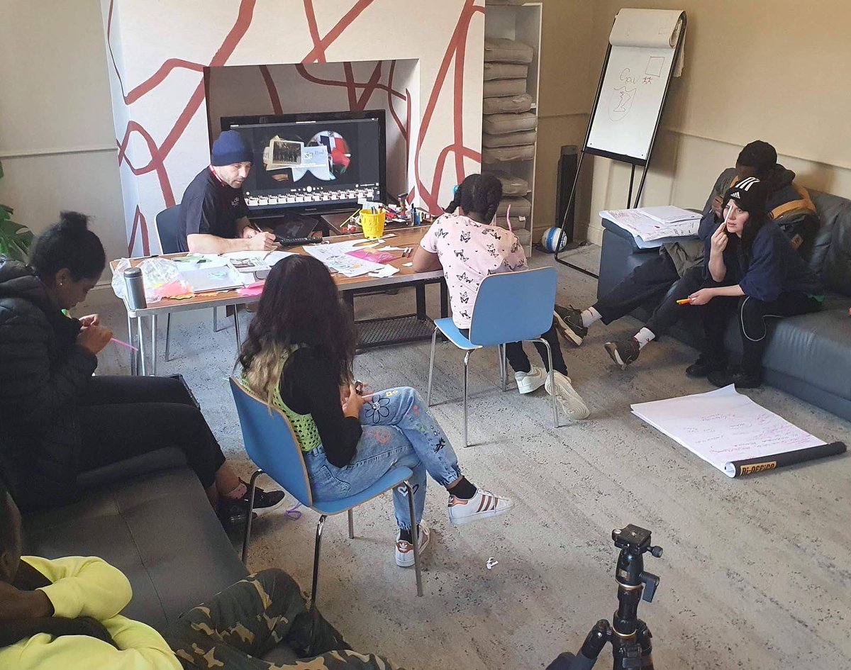 HaringeyShed's tweet photo. Last week some of our young people went on an Arts Residential to @WoodrowHH 

They took part in a number of activities such as acting, animation, street dance and martial arts. 

Thank you @LondonYouth for providing this wonderful opportunity! https://t.co/wUk8KEmoVf